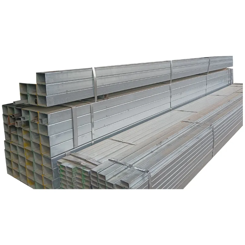 High Quality Hot Dip Hollow Section Steel Rectangular Tube Square Steel Pipe Galvanized Scaffolding ERW Steel Pipe